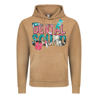 Vintage Camel dental squad with cowhide Vintage Hoodie - texasbilliewilder