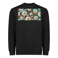 Black leopard daisy Heavyweight Sweatshirt - RanaPortraitStore