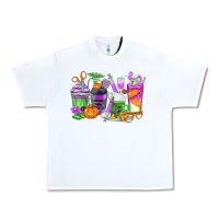 White Halloween Nurse Coffee Cups Urban Heavy Tee - texasbilliewilder