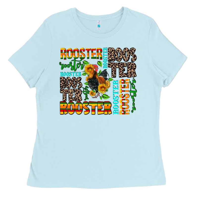 Rooster Ladies Tee by AdoDesignShop | Teevron