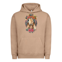 Pigment Burro flower cow Urban Hoodie - Jasminsmagicworld