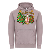 Vintage Zinc 'tis the season christmas cake Vintage Hoodie - Zillion Design Studio