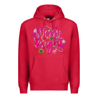 Cardinal merry and bright Premium Hoodie - MaliasSmallBusiness