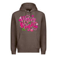 Coffee merry and bright Premium Hoodie - MaliasSmallBusiness