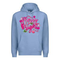Colony Blue merry and bright Premium Hoodie - MaliasSmallBusiness