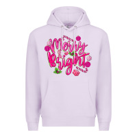 Lilac merry and bright Premium Hoodie - MaliasSmallBusiness