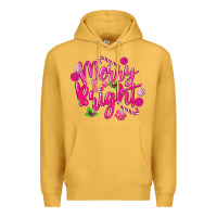 Mustard merry and bright Premium Hoodie - MaliasSmallBusiness