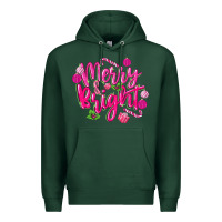 Sports Green merry and bright Premium Hoodie - MaliasSmallBusiness