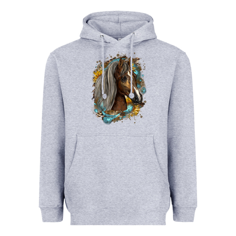 Western Tennessee Horse Heavyweight Hoodie by LillyAllenDesigns | Teevron