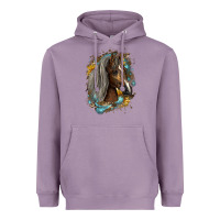 Lavender western tennessee horse Heavyweight Hoodie - LillyAllenDesigns