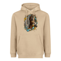 Mushroom western tennessee horse Heavyweight Hoodie - LillyAllenDesigns