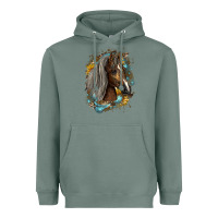 Sage western tennessee horse Heavyweight Hoodie - LillyAllenDesigns