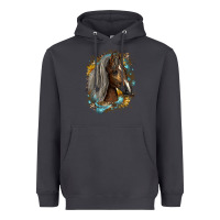 Smoke western tennessee horse Heavyweight Hoodie - LillyAllenDesigns