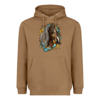 Toasted Coconut western tennessee horse Heavyweight Hoodie - LillyAllenDesigns