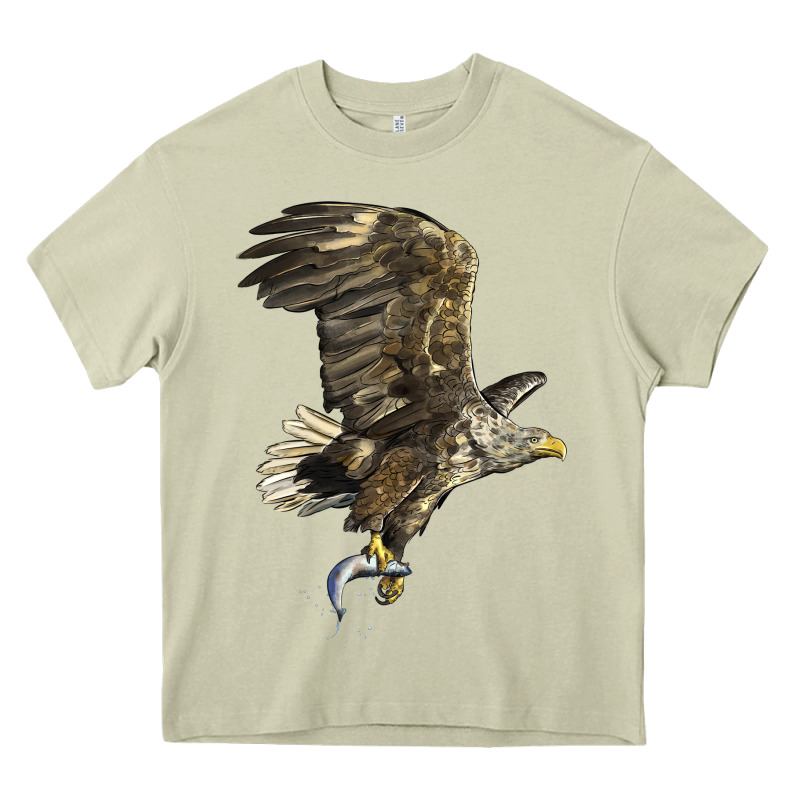 American White Sea Eagle Heavy Core Tee by LillyAllenDesigns | Teevron