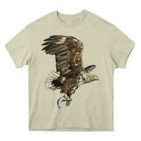 Mossy American White Sea Eagle Heavy Core Tee - LillyAllenDesigns