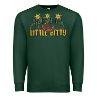 Sports Green its alright to be little bitty Premium Sweatshirt - MaliasSmallBusiness
