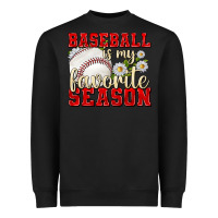 Black baseball is my favorite season Heavyweight Sweatshirt - texasbilliewilder