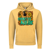 Vintage Mustard country music western Vintage Hoodie - texasbilliewilder