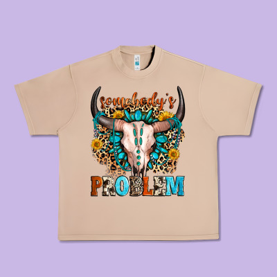Somebody's Problem Urban Heavy Tee Designed By Zillion Design Studio