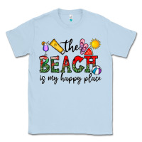 The Beach Is My Happy Place Classic Tee | Teevron