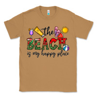 Toasted Coconut the beach is my happy place Classic Tee - CowhideDigitalArt