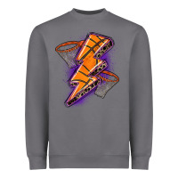 Storm basketball lightning bolt Heavyweight Sweatshirt - Zillion Design Studio