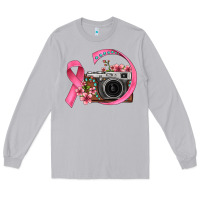 Moon Dust floral cancer ribbon vintage camera Long Sleeve Tee - FaDigitalArtStudio