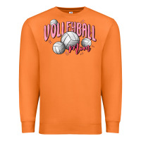Carrot volleyball mom Premium Sweatshirt - MaliasSmallBusiness