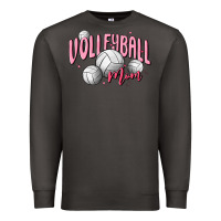 Smoke volleyball mom Premium Sweatshirt - MaliasSmallBusiness