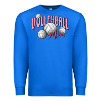 True Royal volleyball mom Premium Sweatshirt - MaliasSmallBusiness