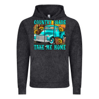 Country Roads Take Me Home Western Vintage Hoodie | Teevron