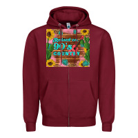 Raised 90's Country Guitar Cactus Sunflower's Zipper Hoodie | Teevron