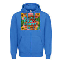 True Royal raised 90's country guitar cactus sunflower's Zipper Hoodie - Artiststas