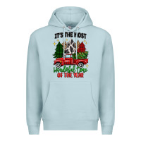 Blue Mist its the most wonderful time of the year Premium Hoodie - MaliasSmallBusiness