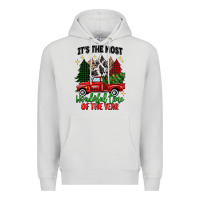 Dove Grey its the most wonderful time of the year Premium Hoodie - MaliasSmallBusiness