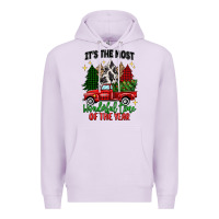 Lilac its the most wonderful time of the year Premium Hoodie - MaliasSmallBusiness