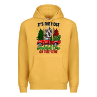 Mustard its the most wonderful time of the year Premium Hoodie - MaliasSmallBusiness