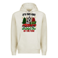 Oatmeal Heather its the most wonderful time of the year Premium Hoodie - MaliasSmallBusiness