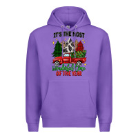 Purple its the most wonderful time of the year Premium Hoodie - MaliasSmallBusiness