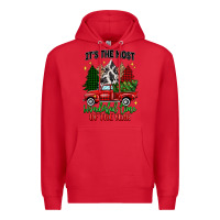 Red its the most wonderful time of the year Premium Hoodie - MaliasSmallBusiness
