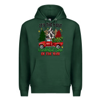 Sports Green its the most wonderful time of the year Premium Hoodie - MaliasSmallBusiness