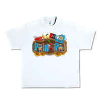 White principal Urban Heavy Tee - Zillion Design Studio