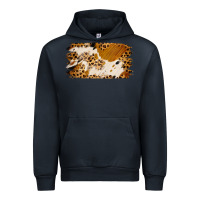 Navy leopard cowhide brushstroke Urban Hoodie - Jasminsmagicworld