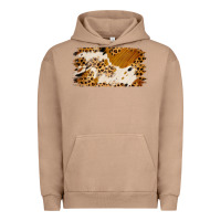 Pigment Burro leopard cowhide brushstroke Urban Hoodie - Jasminsmagicworld