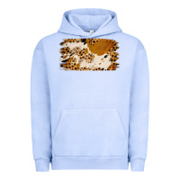Pigment Grape Ice leopard cowhide brushstroke Urban Hoodie - Jasminsmagicworld