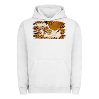 Pigment Lunar Rock leopard cowhide brushstroke Urban Hoodie - Jasminsmagicworld