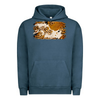 Pigment Midnight Navy leopard cowhide brushstroke Urban Hoodie - Jasminsmagicworld