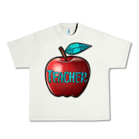 Pistachio apple teacher Urban Heavy Tee - BarkalooDesign