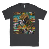 Smoke western two cute heifers seamless pattern Classic Tee - HRA Design Shop
